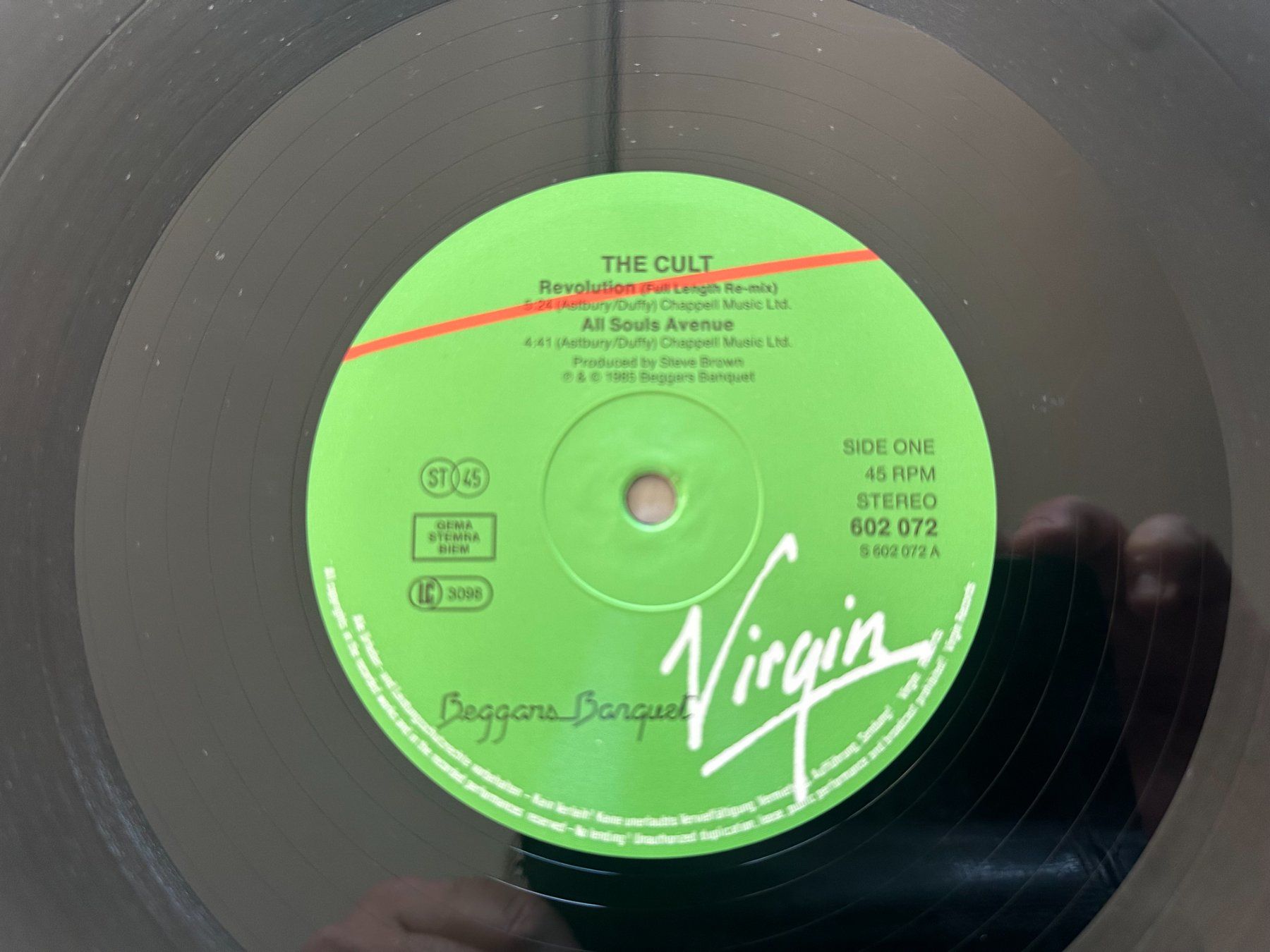 Dischi in vinile: THE CULT 12 REVOLUTION EP – Usato da Sion venduto da jaipur1401 2