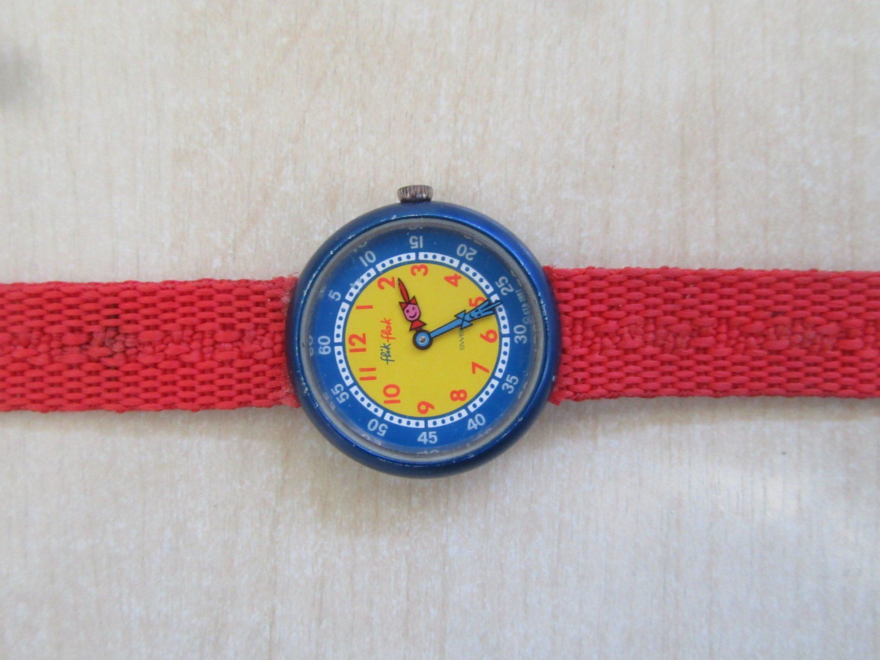 Flik Flak Uhren: Montre Flik Flak – Gebraucht aus Porrentruy von Jvallat