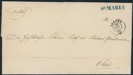 GR St. Maria - Stabstempel - Zernez - Brief