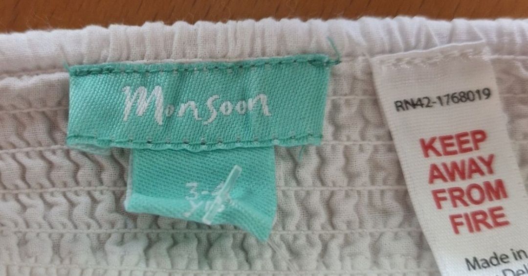 Vestiti & Gonne: Monsoon Sommerkleid, Gr. 98 – Usato da Muri b. Bern venduto da rol_xtf8 4