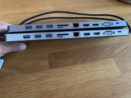 2 Stk - ICY BOX Docking Station 2x USB-C neuwertig