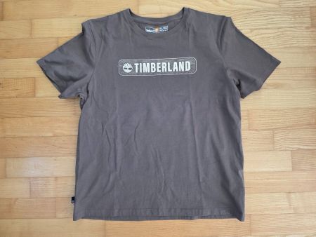 T-Shirt Timberland Herren Gr. XL braun sehr guter Zustand