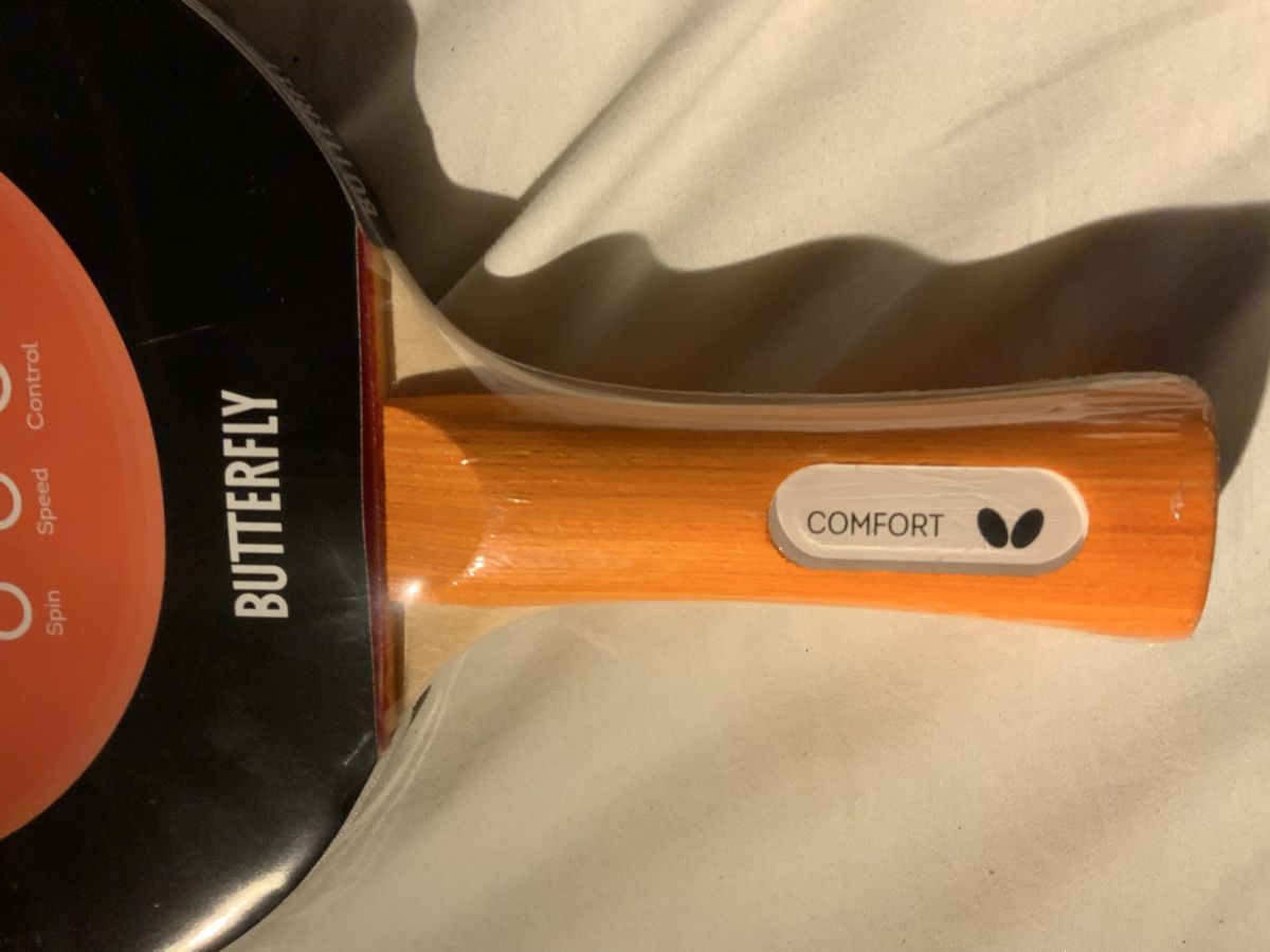 Racchette: Butterfly Comfort Table Tennis Racket New – Nuovo e nell'imballaggio originale da Verbier venduto da sar_rwt6 3