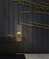 Luceplan A02R1 NUI MINI LED Akku-Tischleuchte Frabe Sand
