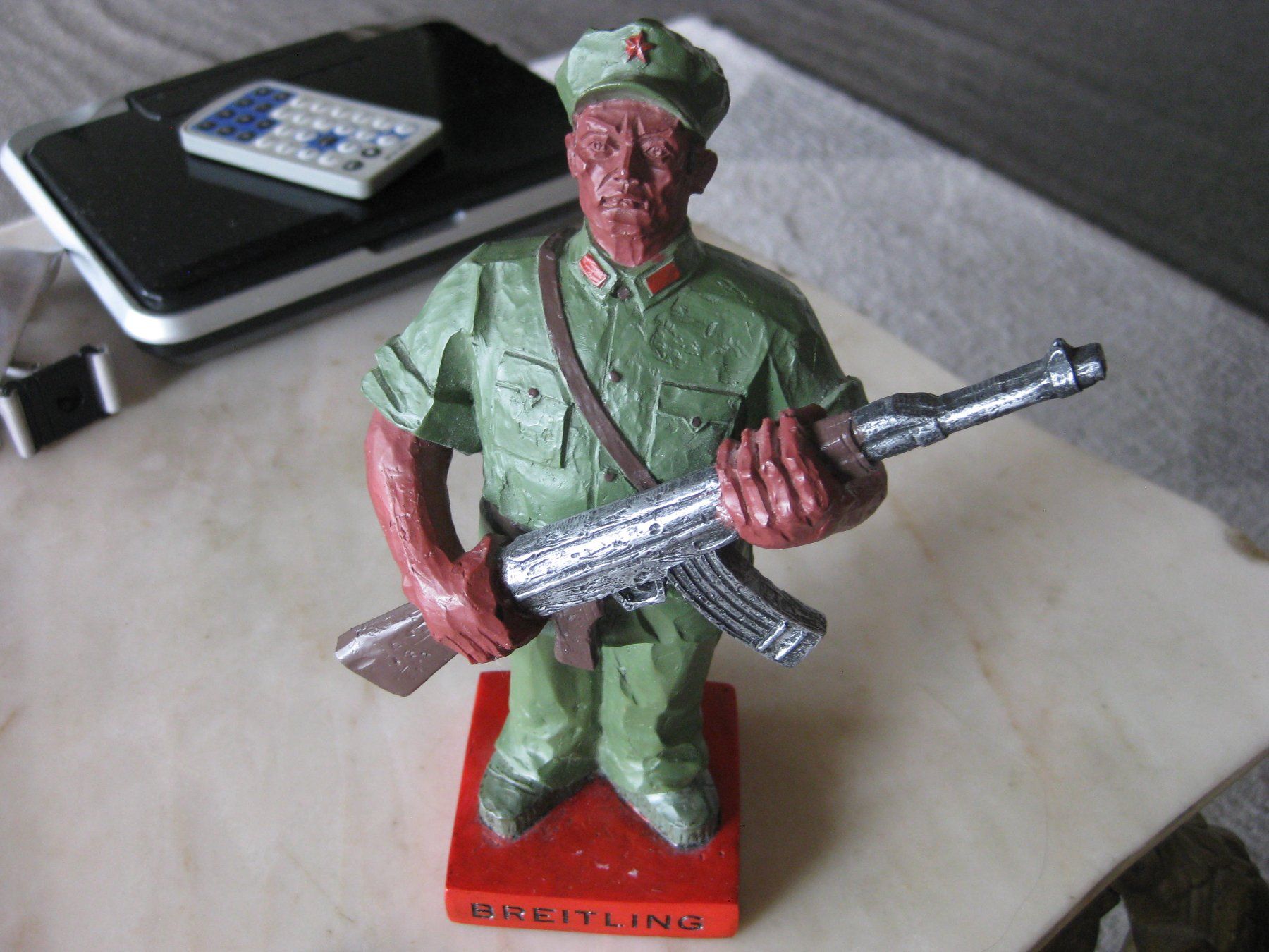 Figurines: Breitling Werbefigur, Werbung, wohl China – D'occasion à heimberg par wunderplunder01