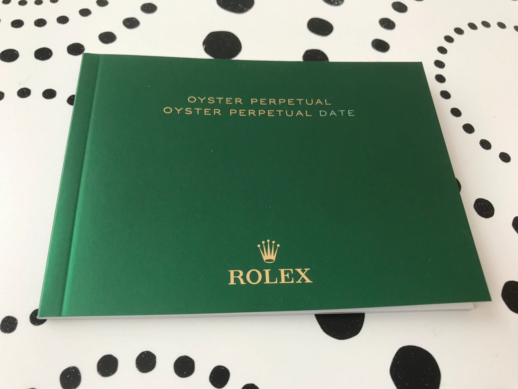 Documenti: ROLEX - OYSTER PERPETUAL DATE - OPERATING INSTRUCTIONS !!! – Usato da Epalinges venduto da dream-watch