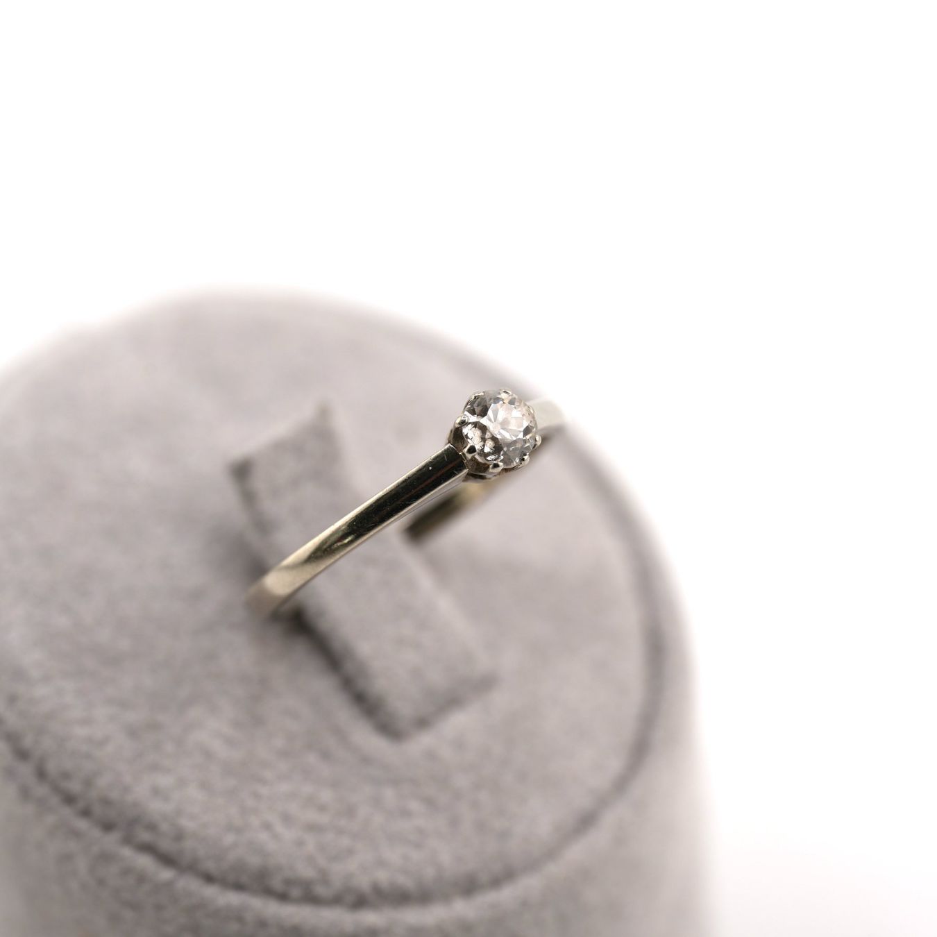 Ringe: Solitärring Weissgold 18K – Gebraucht aus Basel von Vip24 1