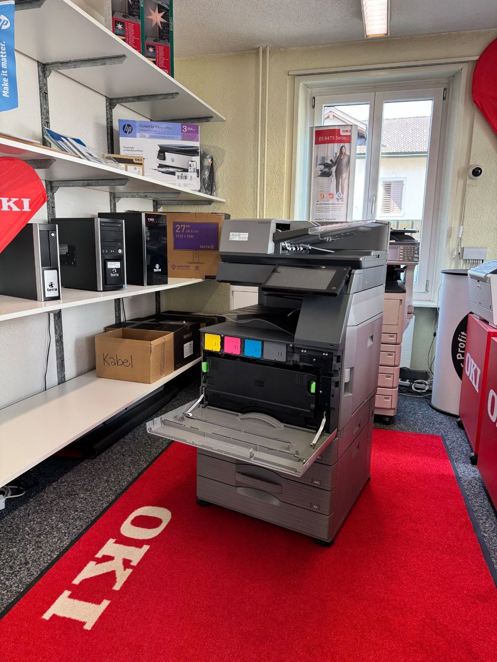 Sharp Drucker: Digitales A3-Farb-Multifunktionsdrucker, Sharp BP55C26CH – Gebraucht aus Rüti ZH von Sharp-Aries 3
