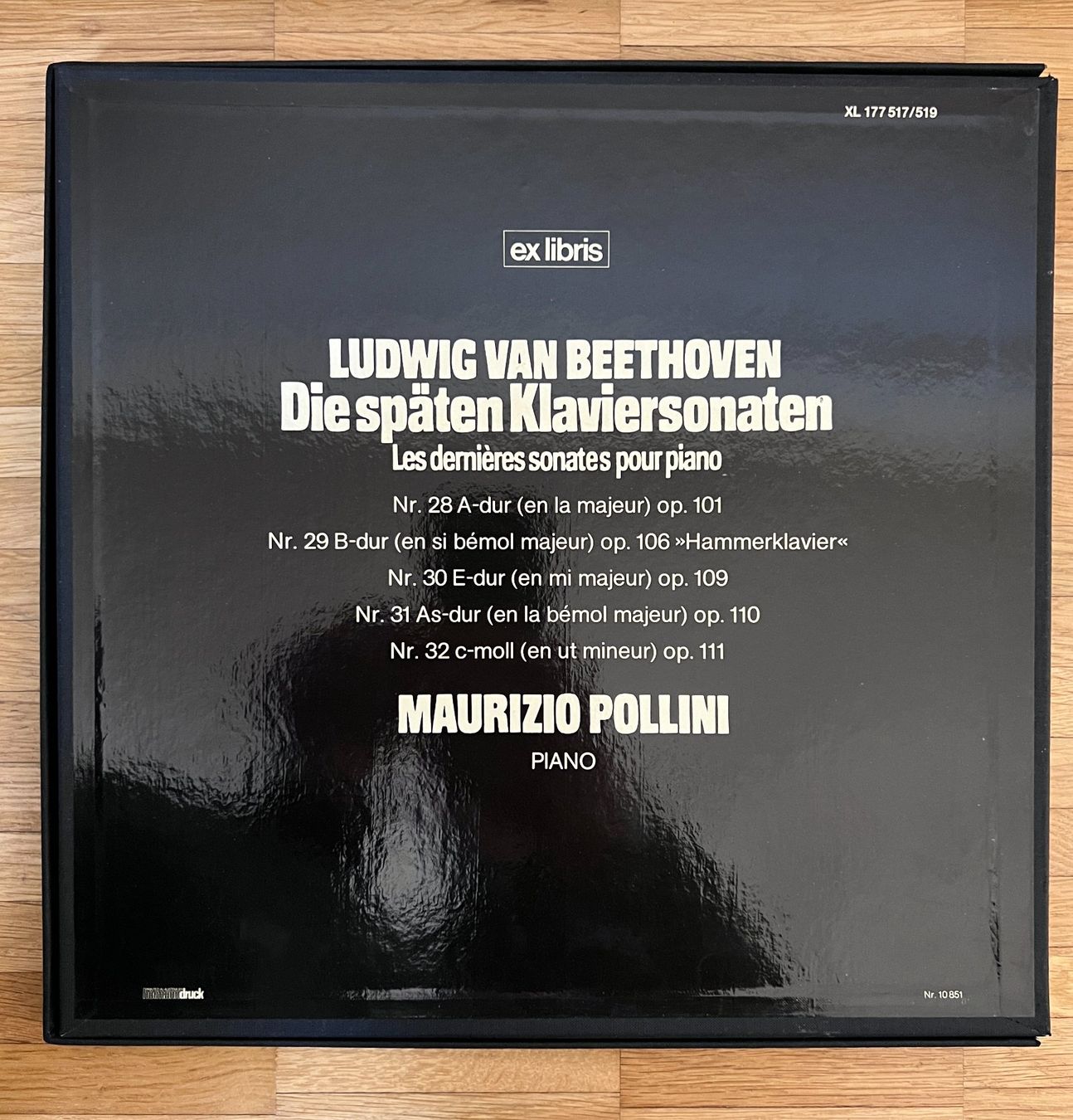 Dischi in vinile: Schallplatten BEETHOVEN - Maurizio Pollini 3x – Usato da Bellinzona venduto da CarpiFotoSA 5