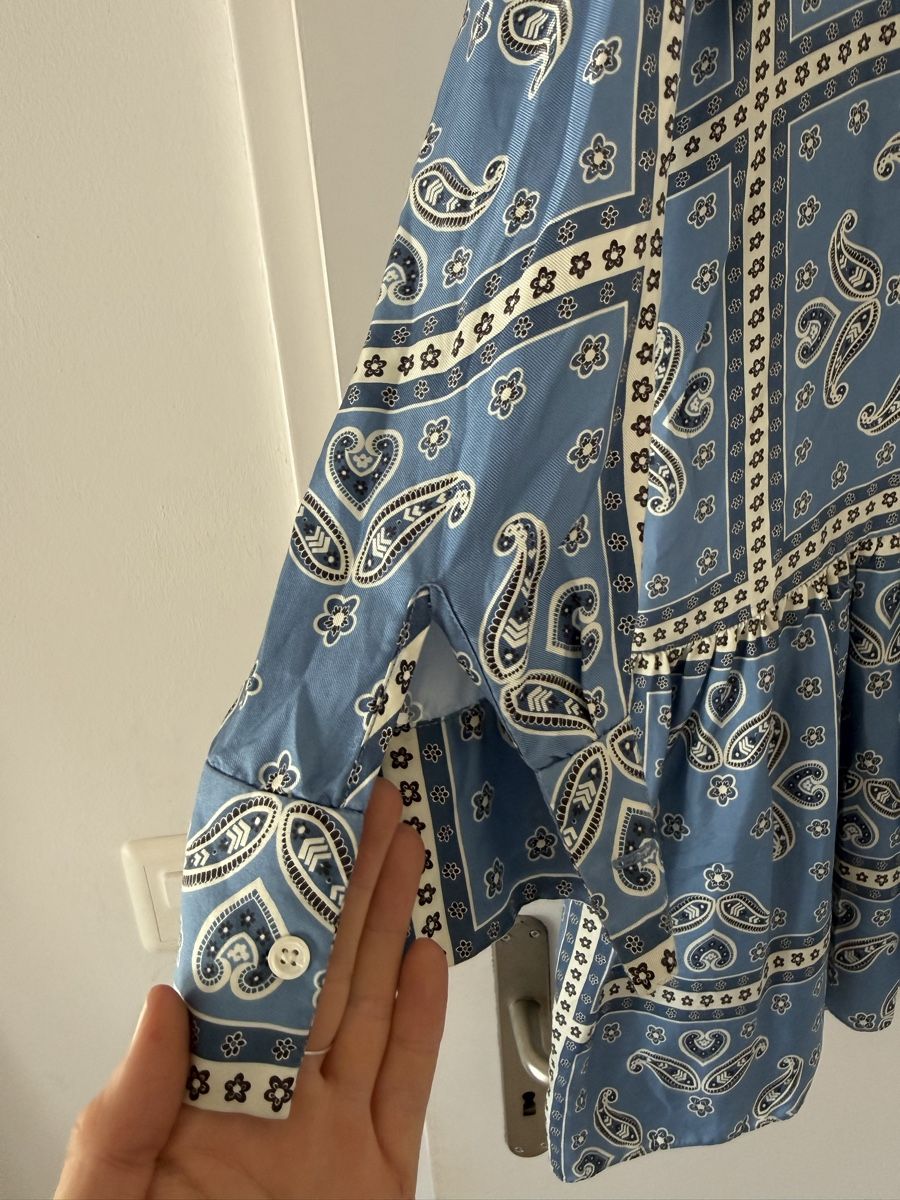 Sandro Vestiti: Seidenkleid Sandro, Gr M, NP 400.00, 100 % Seide – Usato da Münchenbuchsee venduto da Mantik 3