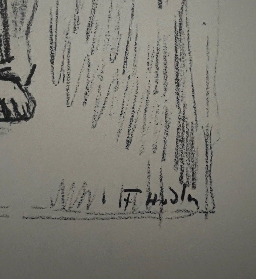 Grafica & Litografie: Ferdinand Hodler, Originallithografie – Usato da Rain venduto da Pic-Ass 2