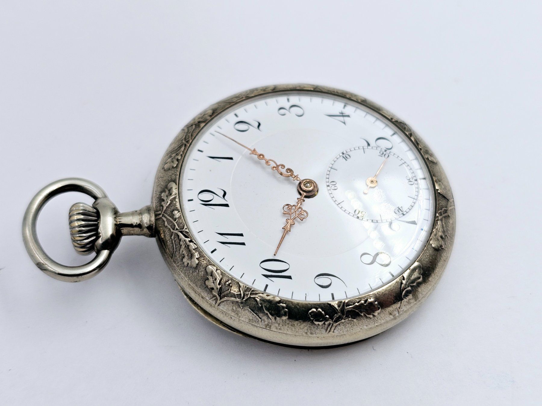 Orologi: Antike Taschenuhr mit Motiv – Usato da Bassersdorf venduto da AnkerWatch 5