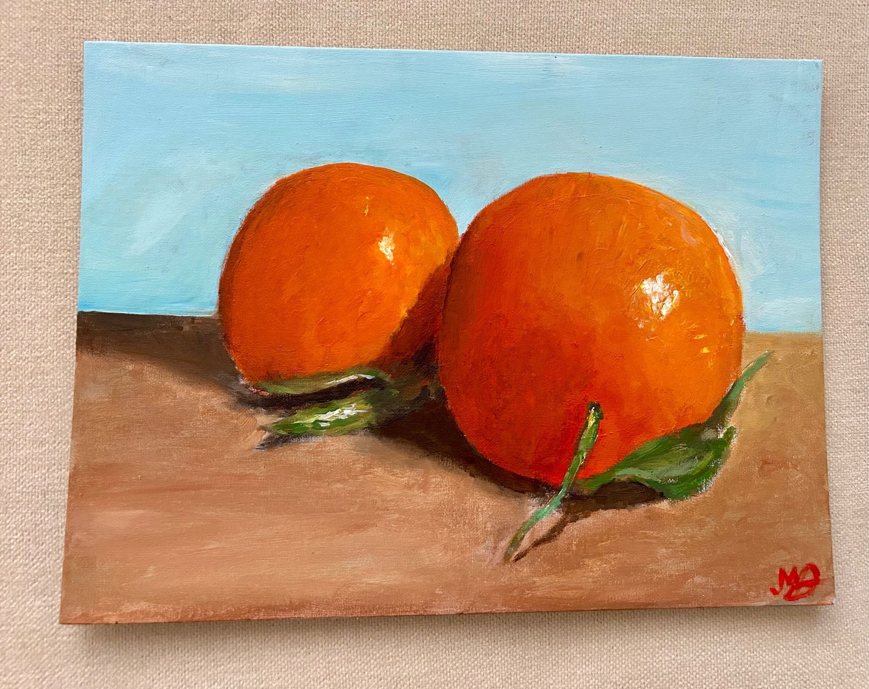 Gemälde: Orangen Gemälde – Neu und originalverpackt aus Pfäffikon SZ von Andrei_Moro_Kunst 1