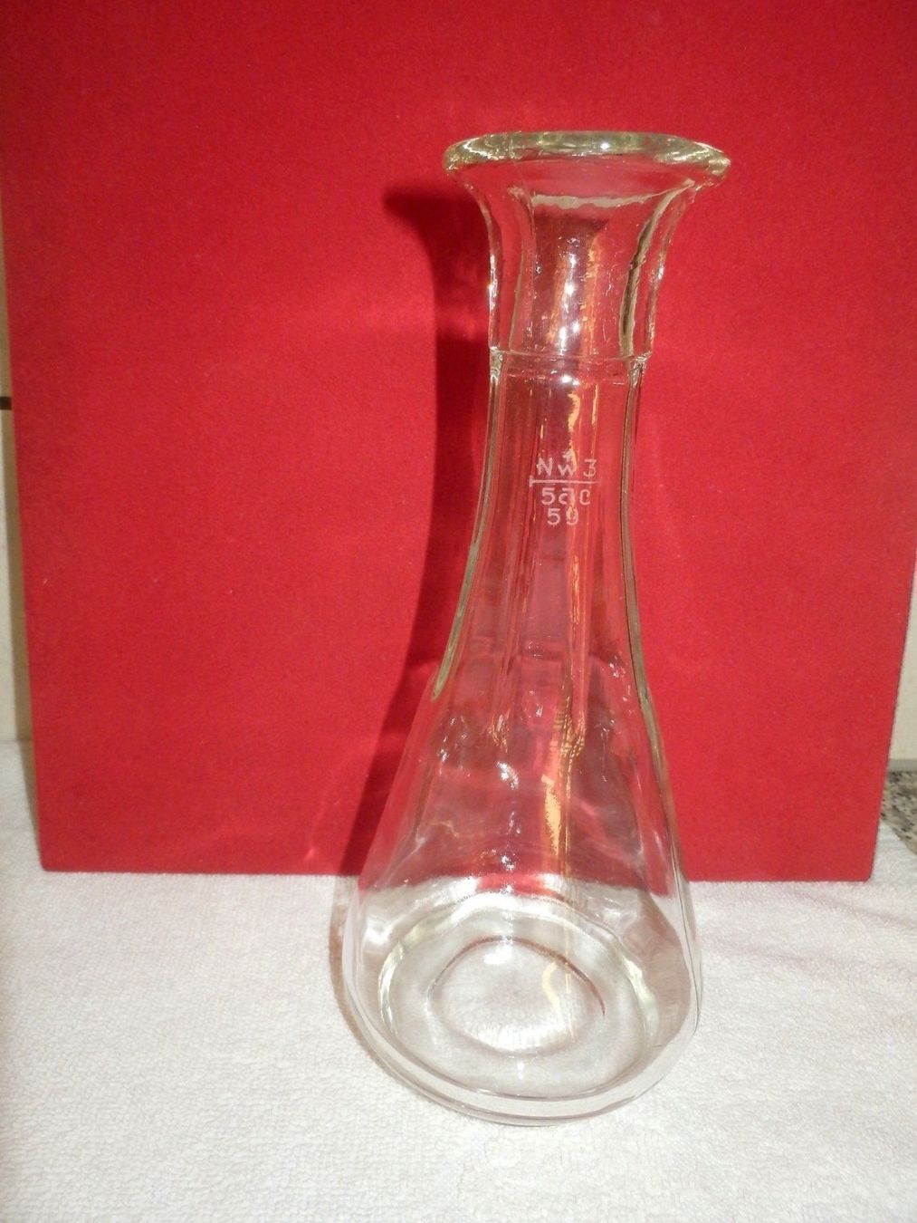 Caraffe: Weinkaraffe, 500ml, 20cm hoch, Dm 10cm – Usato da Ueberstorf venduto da dinbau