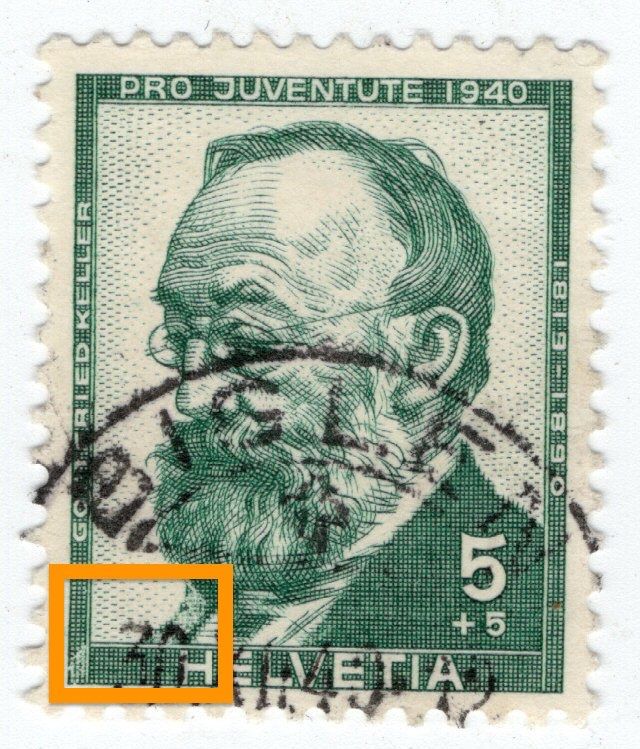 Tutti i francobolli: 27c PJ 1940 Keller – Usato da BREGANZONA venduto da adelio8