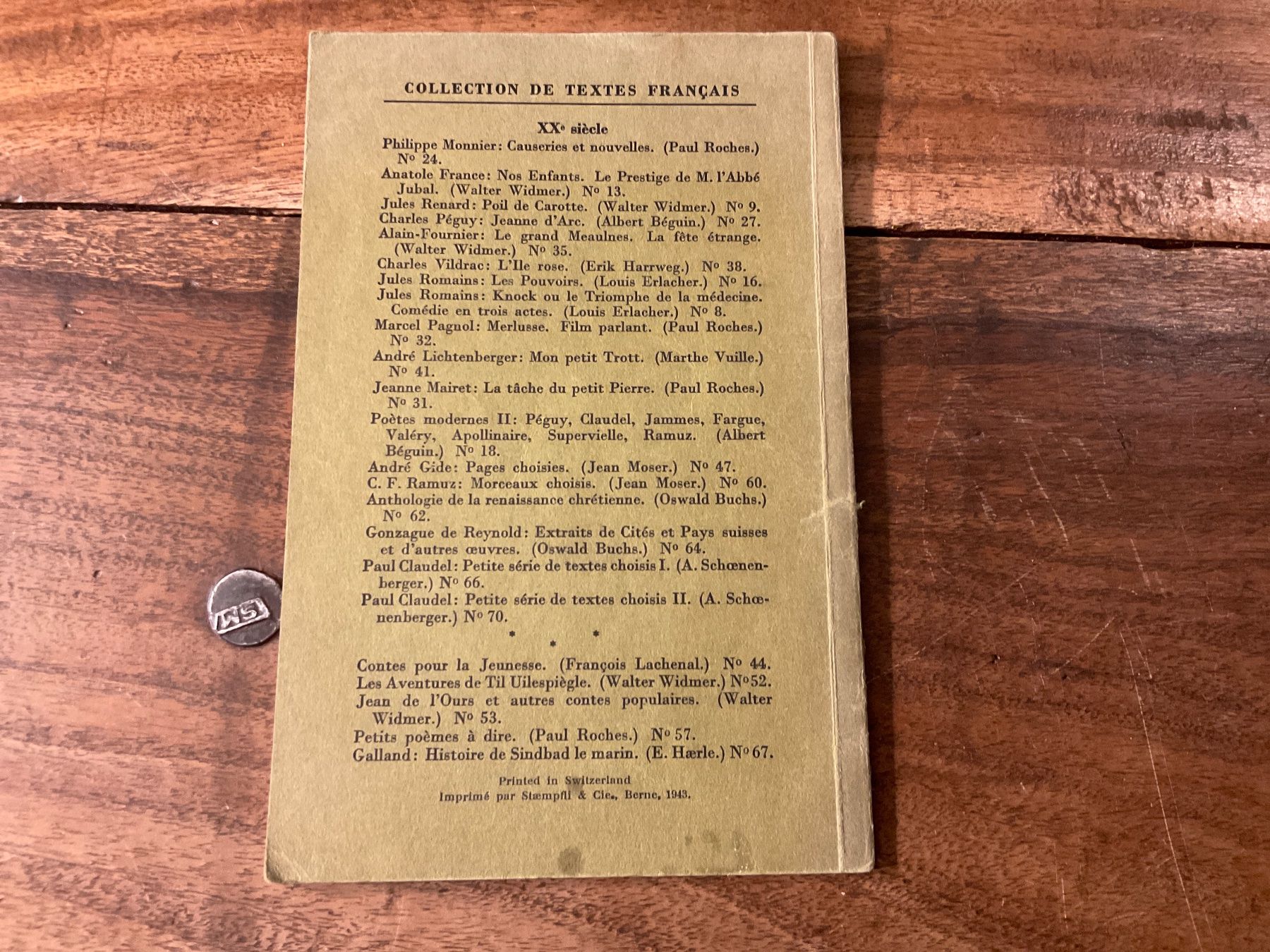Bücher: Tartarin de Tarascon - Alphonse Daudet – Gebraucht aus Avenches von Tinkey 3