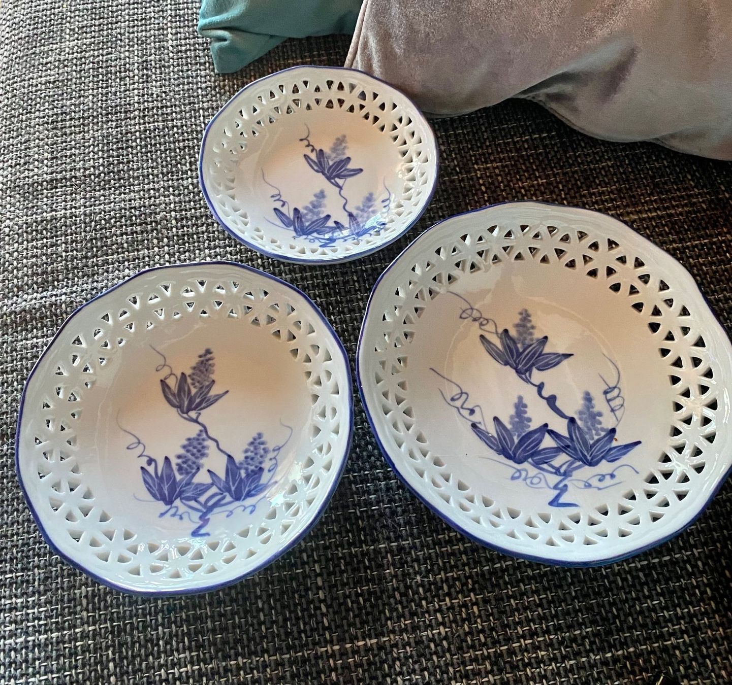 Servierplatten: Petits plats en porcelaine – Neu (gemäss Beschreibung) aus Estavayer Le Lac von sico1260