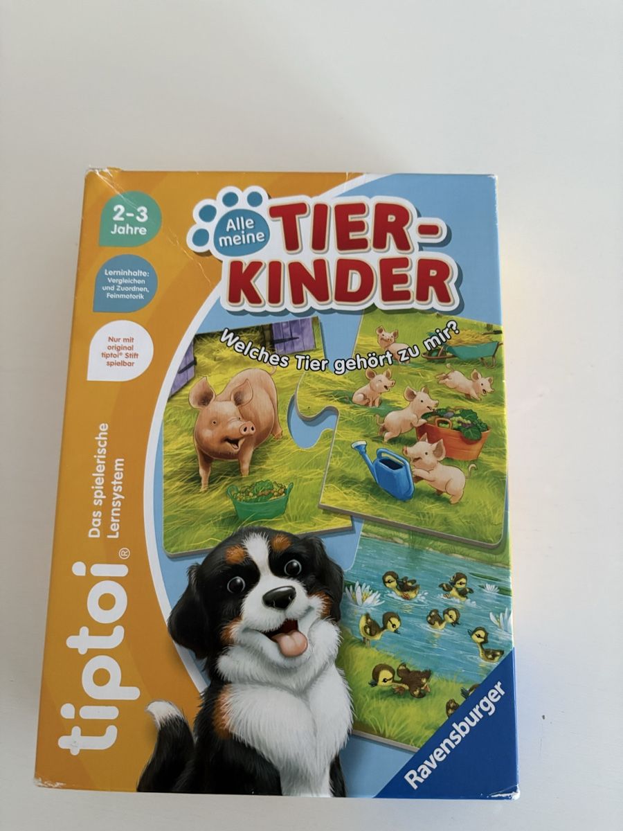 Tiptoi Spiele: Tip Toi Tierkinder – Gebraucht aus Wettingen von Stephanie_93 1