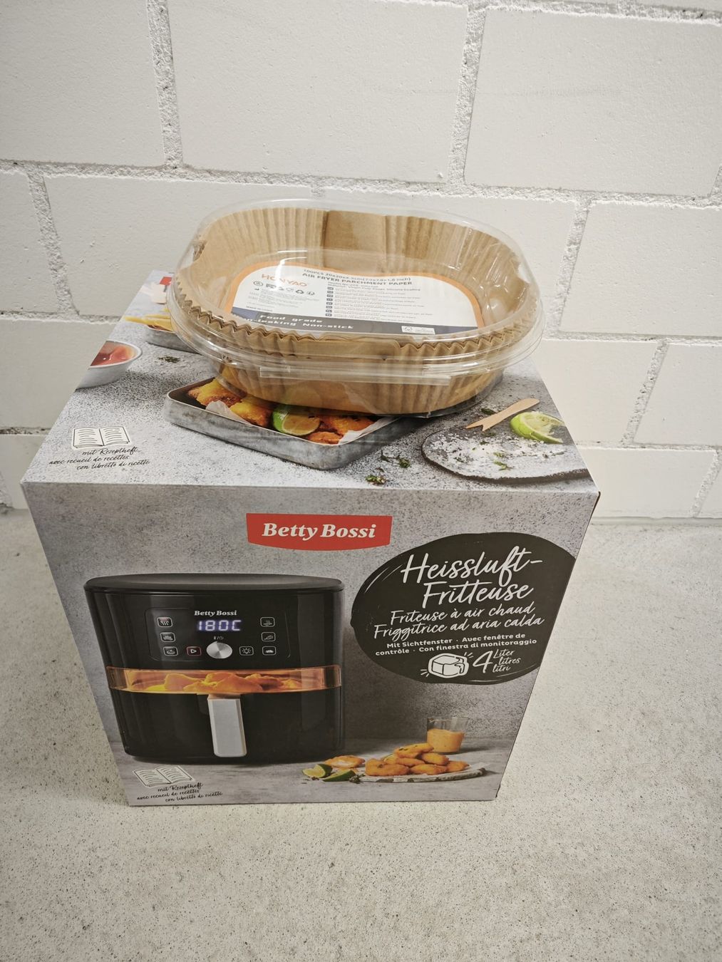 Betty Bossi Elettrodomestici da cucina: Airfryer Betty Bossi 4 lt – Nuovo e nell'imballaggio originale da Horw venduto da fabsko7