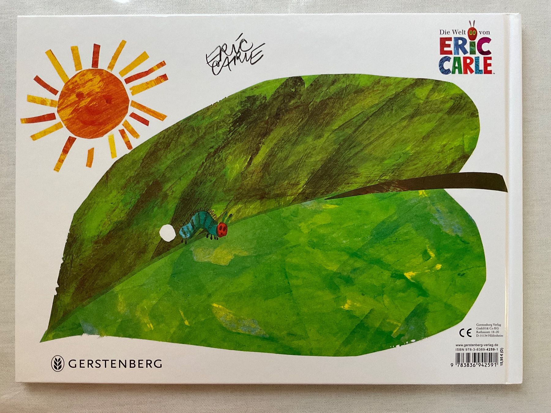 Libri: Die kleine Raupe Nimmersatt - Eric Carle – Usato da Dinhard venduto da R.B.G23 1