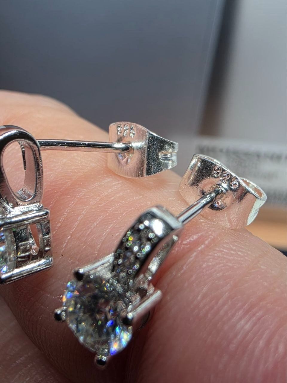Altri gioielli: Ensemble argent et diamants de moissanites de 2 ct GRA – Nuovo e nell'imballaggio originale da Reconvilier venduto da Tsma67 7