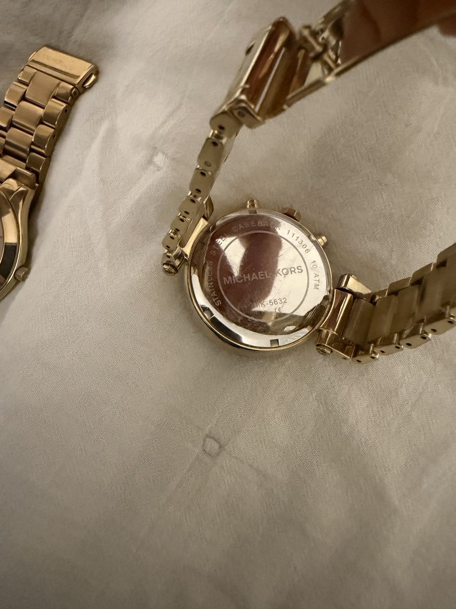 Michael Kors Orologi: Michael Kors Damenuhr Chronograph Gold – Usato da Näfels venduto da mar_2ptp 1
