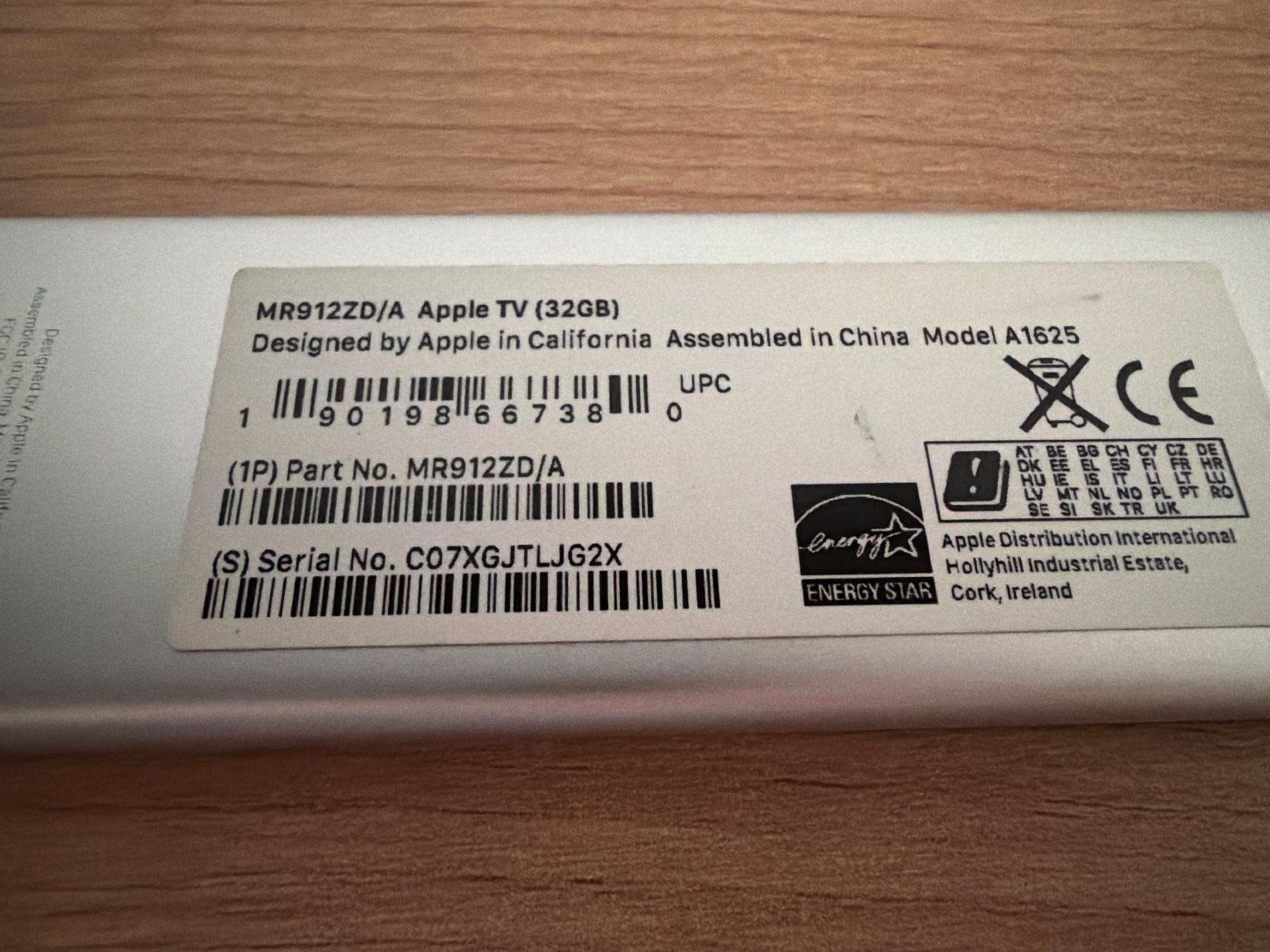 Apple Audio- & Mediensysteme: Apple TV Box HD – Gebraucht aus Uznach von pegasus101 1
