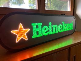 Leuchtreklame  "Heineken", Vintage