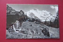 Ältere Ansichtskarte Wengen, die Jungfrau, ungelaufen