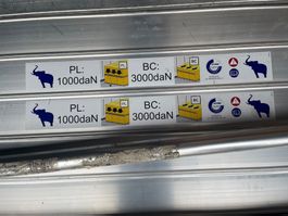 Stangen LKW Doppelboden 1000kg Traglast Total 10 Stück