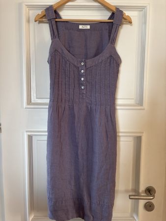 MALVIN robe 38 100% lin mauve