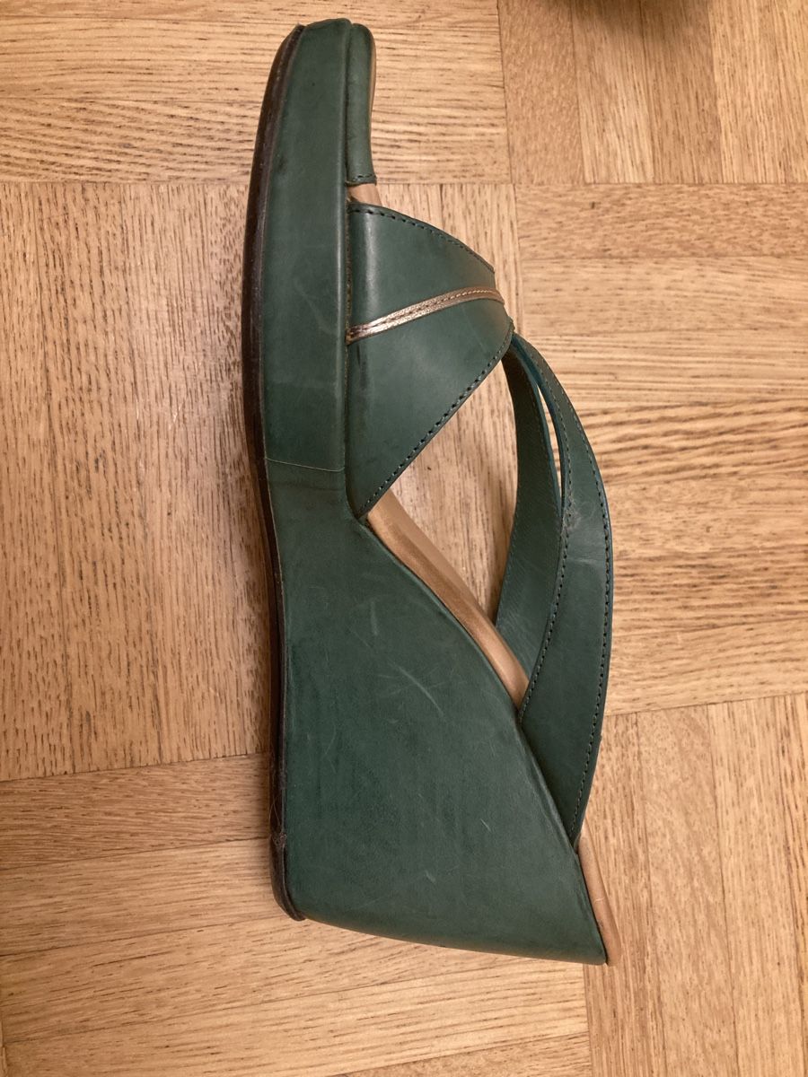 Scarpe da donna: Mules compensées Costume National t. 36 – Usato da Genève venduto da Eschindler 1