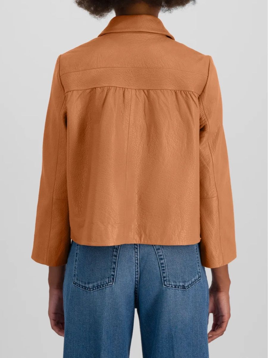 Ba&Sh Vestes: Lederjacke "Bilos" caramel - Wie Neu – Neuf (Voir description) à Uerikon par MarkBaumann 1