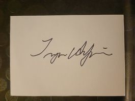 Ingvar Ambjørnsen - Schriftsteller - handsigniert - †2025