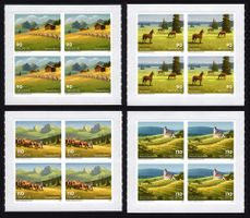 4 Viererblocks Naturpärke Schweiz** 2022