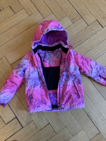 Kinder Skijacke NORTHVILLE Grösse 116 Pink Lila
