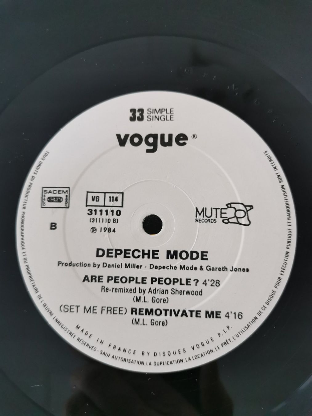 Dischi in vinile: Depeche Mode - Master & Servant - Vinyl Maxi Single - 1984 – Usato da St.Gallen venduto da Tamal0204 3