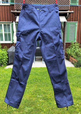 US Ranger-Hose dunkelblau S, robust für Pfadi, Cevi, Garten