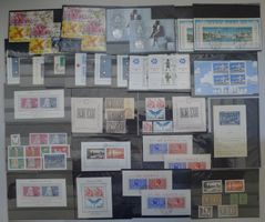 1937-2001 Lot Blocks & Block-Ausschnitte **/*/gest. K:1300.-