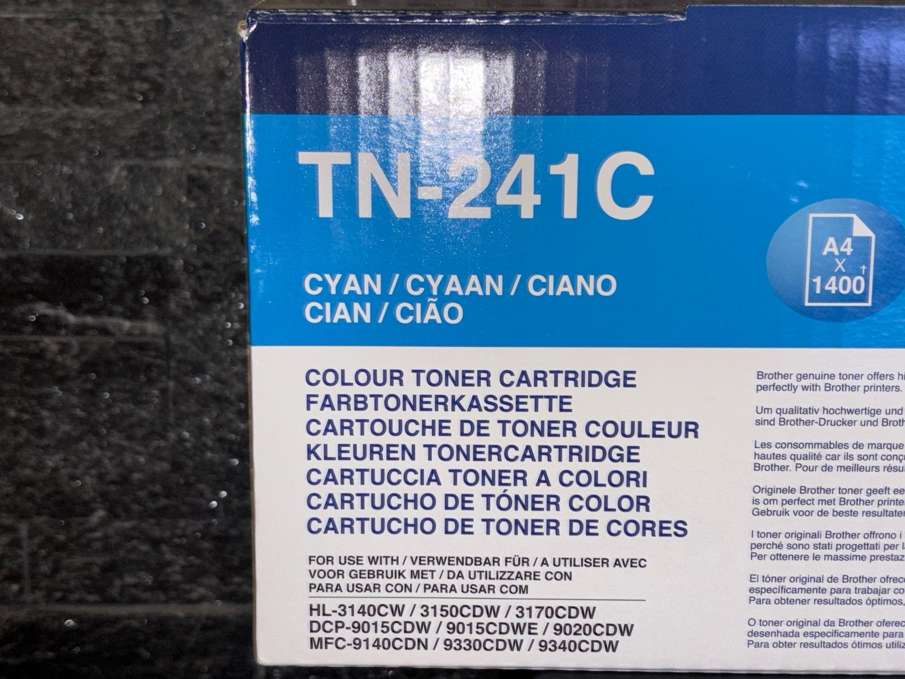 Brother Cartucce per stampanti & toner: Toner Brother TN-241 C – Nuovo (secondo la descrizione) da Pfäffikon SZ venduto da mardana 1