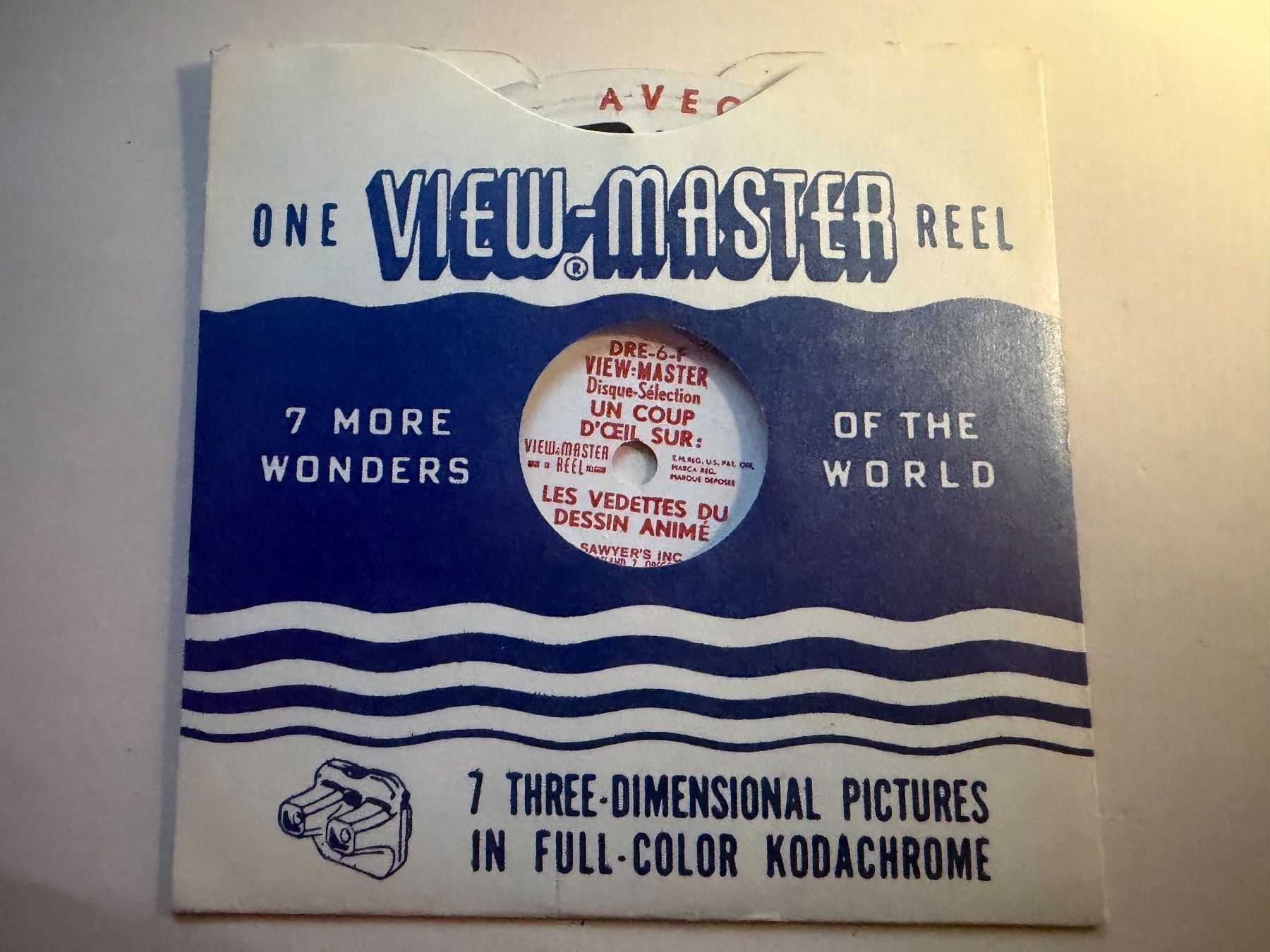 View-master Giocattoli: View-Master 3D:Nr. DRE-6-F Demonstrationsscheibe – Usato da Tegerfelden venduto da siebenmacky
