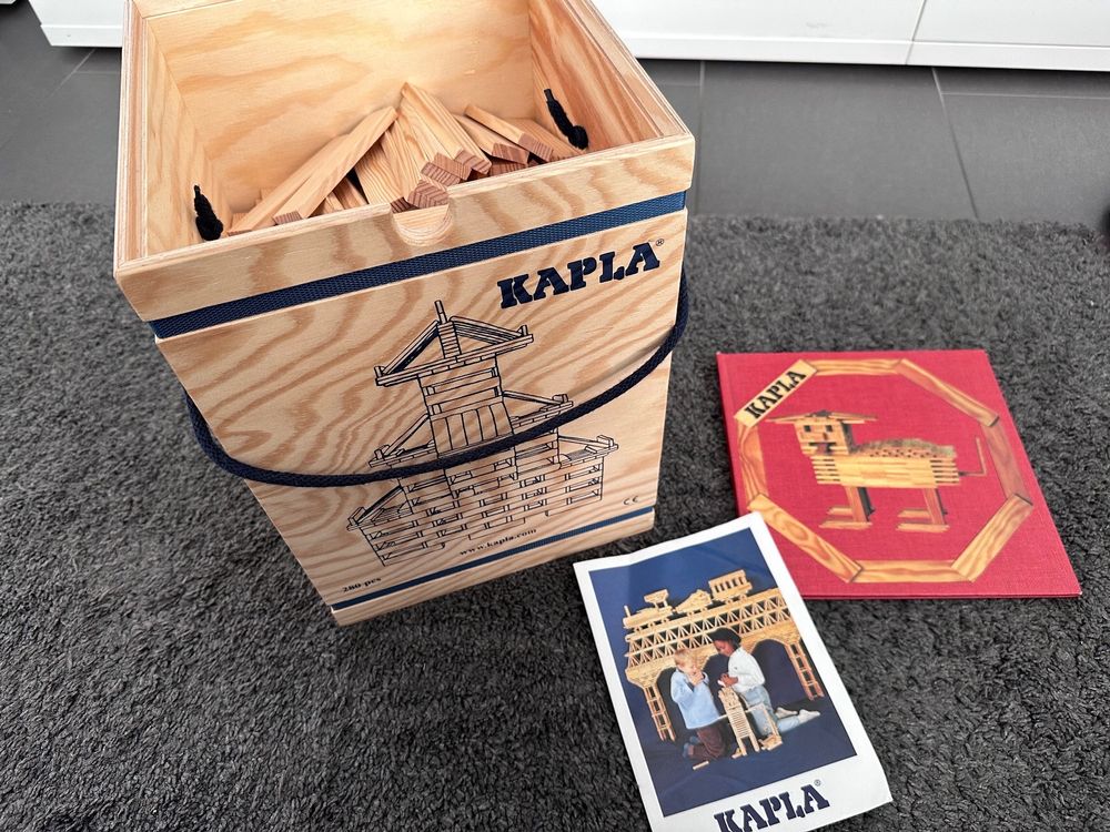 Kapla Box, 280 Stück, mit Anleitungen (Gebraucht) in Krauchthal für CHF ...