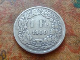1 Fr. 1900  (Y)