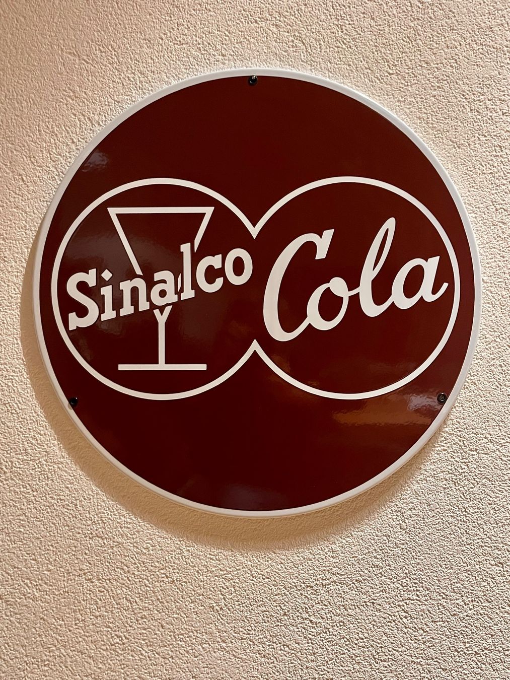 Sinalco Insegne: Original / Sinalco - Cola / Emailschild / 60er Jahre – Usato da St.Silvester venduto da Gila-Monster 2