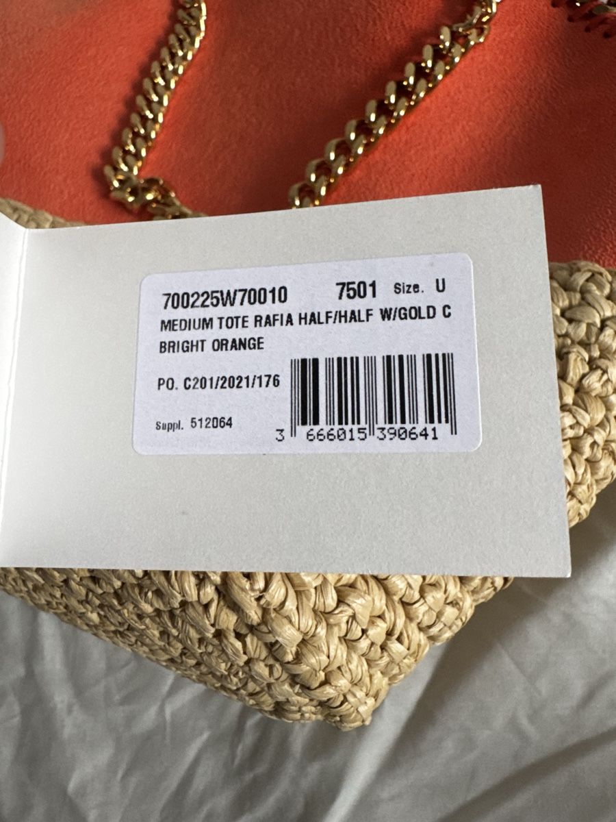 Stella McCartney Borse da donna: Stella McCartney Raffia Tote Bag – Usato da Killwangen venduto da was.sharp 8