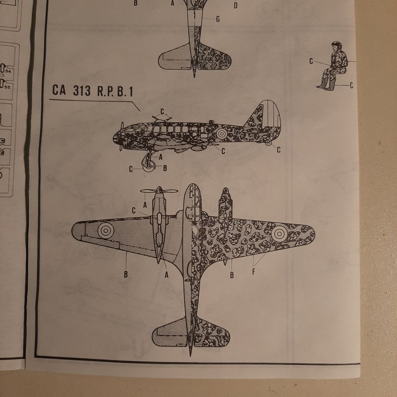 Italeri Kit di modellismo & Modellini statici: 1231 ... Caproni CA-313/314 ... Italeri 106 – Nuovo (secondo la descrizione) da Bonstetten venduto da Benibanny59 2