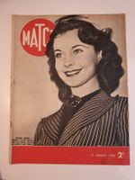 PARIS MATCH (Januar, 1940) VIVIAN LEIGH COVER