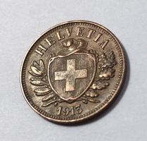 1913 2 Rappen -unz