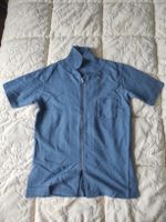 eco cotton blue jacket