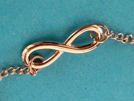 Armband EWIGKEITS-ketteli Eternity Rosé